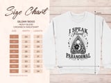 I Speak Fluent Paranormal Tee thumbnail 17