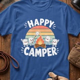 Happy Camper Campfire Marshmallow T-Shirt thumbnail 5