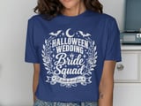 Halloween Wedding Bride Squad Tee thumbnail 4