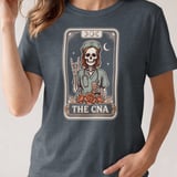The CNA Tarot Card Skeleton Tee thumbnail 4