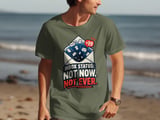 Inbox Status Not Now Not Ever Tee thumbnail 3