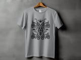 Bikes & Diamonds On Repeat | Lowrider Bike Shirt thumbnail 3