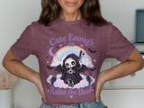 Cute Enough to Raise the Dead Tee thumbnail 1