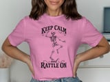 Keep Calm and Rattle On Tee or Sweatshirt thumbnail 9