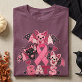 Faux Patchwork Bats For Boobs Tee thumbnail 12