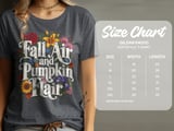 Fall Air and Pumpkin Flair Tee or Sweatshirt thumbnail 13