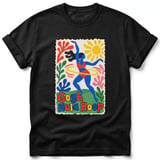 Gogh Hula Hoop ~ Comfort Colors Premium Tee thumbnail 1