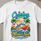 Mom & Son Cruising Together T-Shirt thumbnail 6