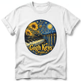 Gogh Keys ~ Comfort Colors Premium Tee thumbnail 9