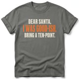 Dear Santa Bring A Ten-Point Tee thumbnail 4