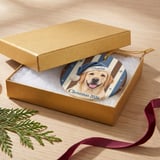 Golden Retriever Christmas Ornament 2026, Yellow Lab Dog Tree Keepsake, Holiday Puppy Santa Hat Decor, Pet Lover Keepsake Gift thumbnail 4