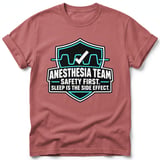 Anesthesia Team Safety First Tee thumbnail 4