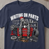 Waiting On Parts Mechanic Tee thumbnail 4