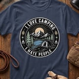 I Love Camping I Hate People Tee thumbnail 6