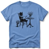 Cozy Bookish Cat Tee thumbnail 22