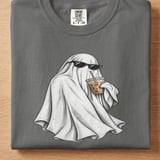 Cool Iced Coffee Ghost Tee thumbnail 6