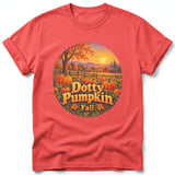 Dotty Pumpkin ~ Comfort Colors Premium Tee thumbnail 3