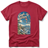 Gogh Kite Flying ~ Comfort Colors Premium Tee thumbnail 2