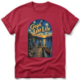 Gogh Lake Life ~ Comfort Colors Premium Tee thumbnail 2