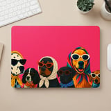 Retro Fashion Dogs MacBook Case thumbnail 5