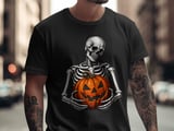 Vintage Skeleton Pumpkin Tee thumbnail 1