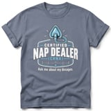 Certified Nap Dealer CRNA Tee thumbnail 2