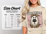 Bestie Boo Leopard Ghost T-Shirt thumbnail 3