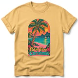 Palm Tree Christmas ~ Comfort Colors Premium Tee thumbnail 7