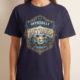 Officially Retired T-Shirt, Life's New Chapter Awaits, Tropical Vacation Retirement Gift, Beach Sunset Tee for Men & Women, Milestone thumbnail 7