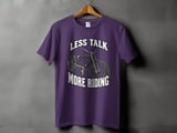 Less Talk, More Riding | Cruiser Bike Shirt thumbnail 6