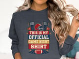 Official Game Night Football Tee or Sweatshirt thumbnail 18