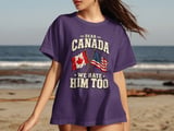 Dear Canada We Hate Him Too Tee thumbnail 4
