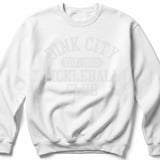 Pickleball Gildan Crewneck Sweatshirt, Dink City Est. 1965 Pickleball Club, Court Warm Up Fleece thumbnail 2