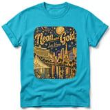 Neon and Gold ~ Comfort Colors Premium Tee thumbnail 5