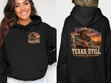 Texas Still Cowboy Hoodie thumbnail 2