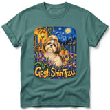 Gogh Shih Tzu ~ Comfort Colors Premium Tee thumbnail 8