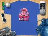 Pink Cowgirl Birthday Girl Tee thumbnail 4