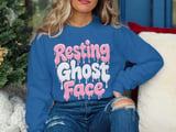 Resting Ghost Face Tee or Sweatshirt thumbnail 16