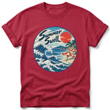 Summer Swell ~ Comfort Colors Premium Tee thumbnail 2