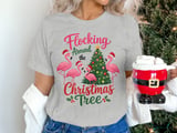Flocking Around The Christmas Tree Tee thumbnail 2