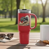 Grand Wagoneer Tumbler, The Waggy Car Tumbler, Off Road Vehicle Tumbler, Cars at Petralla Shop, Automotive Gift, Classic SUV Tumbler thumbnail 6