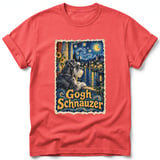 Gogh Schnauzer ~ Comfort Colors Premium Tee thumbnail 3