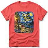 Gogh Wine Down ~ Comfort Colors Premium Tee thumbnail 3