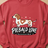 Piebald Love Dachshund Mom Tee thumbnail 8