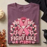Fight Like A Girl Faux Patchwork Tee thumbnail 11