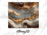 20 oz Skinny Tumbler Wrap, Gold Agate, Sublimation Design, Straight and Tapered, png, Marble Texture, Glitter Tumbler, Digital Download thumbnail 3
