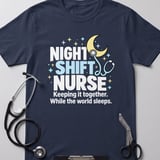 Night Shift Nurse Tee thumbnail 4