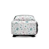 Kawaii Stationery Pattern Backpack, Aesthetic Spiral Notebook, & Accessory Pouch | Cute School Supplies for Students thumbnail 10