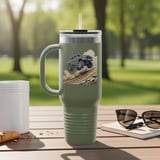 Grand Wagoneer Tumbler, The Waggy Car Tumbler, Off Road Vehicle Tumbler, Cars at Petralla Shop, Automotive Gift, Classic SUV Tumbler thumbnail 3