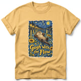 Gogh With the Flow ~ Comfort Colors Premium Tee thumbnail 7